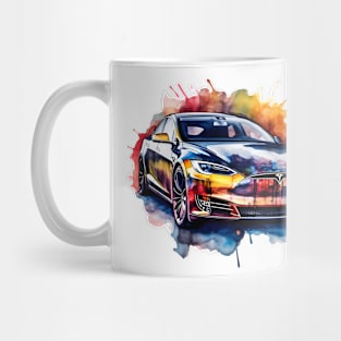 Tesla Rainbow Mug